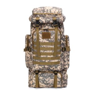 45L Tactical Backpack for Mountain climbing, Searching, Tenting, and Mountain Survival – Good for Journey, Outside Sports activities, and Health